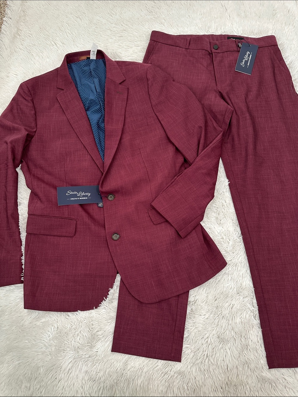 ❤️ NWT State & Liberty Athletic Fit Suit